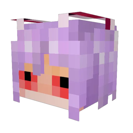 oitudobien Minecraft avatar head, 3D render