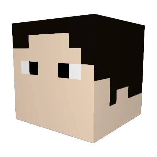 ojatajasen5 Minecraft avatar head, 3D render