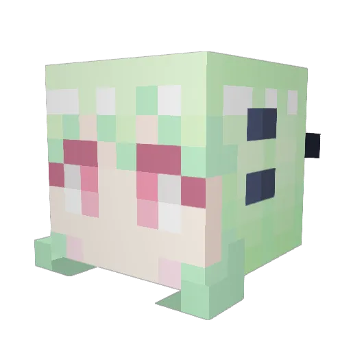 ojyo373 Minecraft avatar head, 3D render