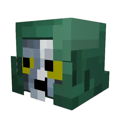 ok4yu Minecraft avatar head, 3D render