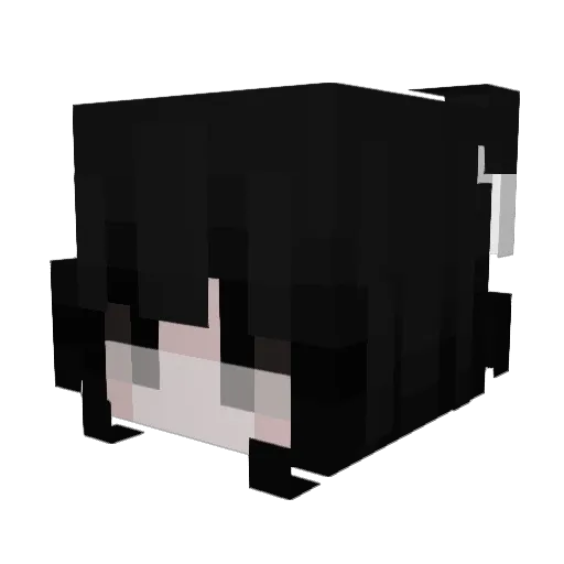 ok925 Minecraft avatar head, 3D render