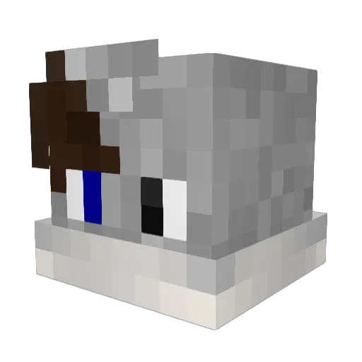 okKaden Minecraft avatar head, 3D render