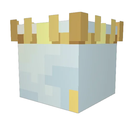 okSelim Minecraft avatar head, 3D render