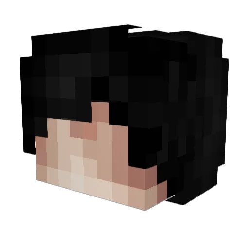 okaaayy Minecraft avatar head, 3D render