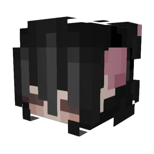 okay1919 Minecraft avatar head, 3D render