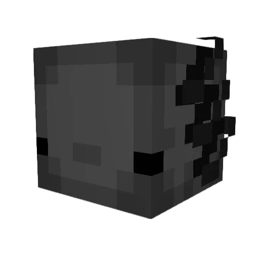 okaygerrald Minecraft avatar head, 3D render