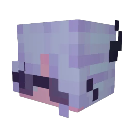 okayling_ Minecraft avatar head, 3D render