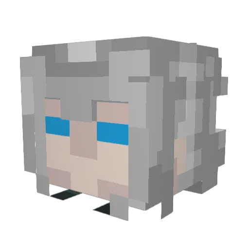 okayman2215 Minecraft avatar head, 3D render