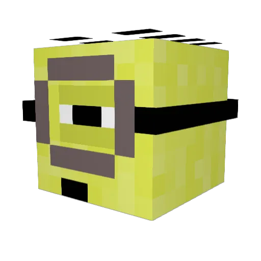 okayysunn Minecraft avatar head, 3D render