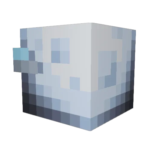 okby Minecraft avatar head, 3D render