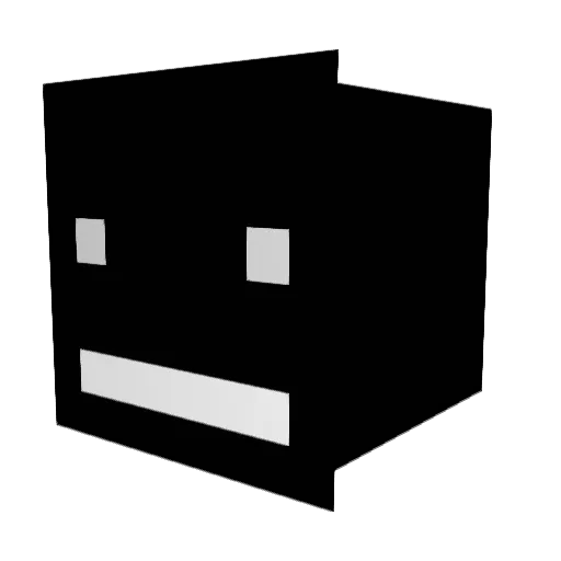 okiari Minecraft avatar head, 3D render