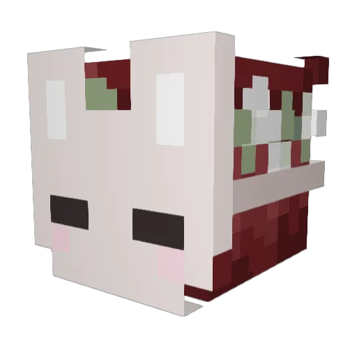 okitatakashi2222 Minecraft avatar head, 3D render