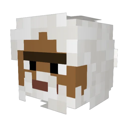 okkr Minecraft avatar head, 3D render