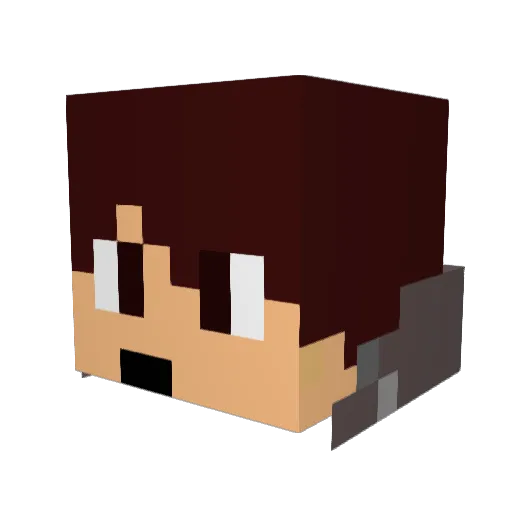 oklahoma1230 Minecraft avatar head, 3D render