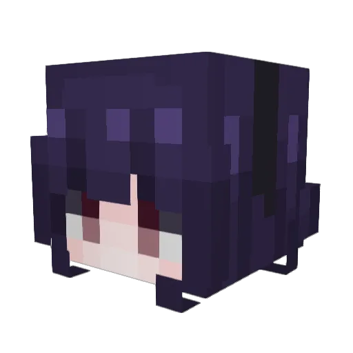 okquadles Minecraft avatar head, 3D render