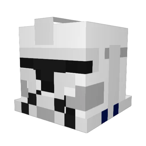 okrosha Minecraft avatar head, 3D render