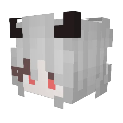 okurkovynalev Minecraft avatar head, 3D render