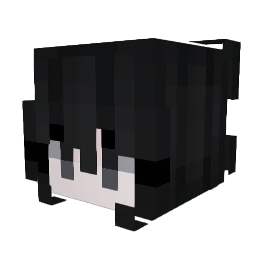 okxb Minecraft avatar head, 3D render
