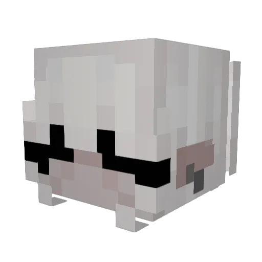 ol1v3lol Minecraft avatar head, 3D render