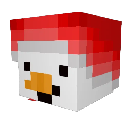 ol5x Minecraft avatar head, 3D render