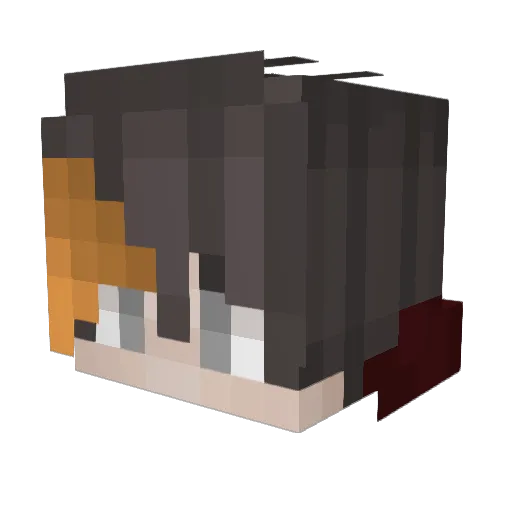 oladyshek1 Minecraft avatar head, 3D render