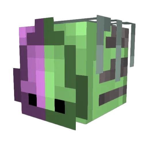 olanTHEawesome Minecraft avatar head, 3D render