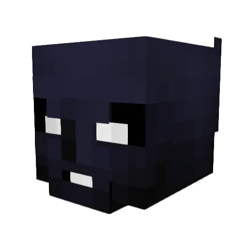 olapdrew Minecraft avatar head, 3D render