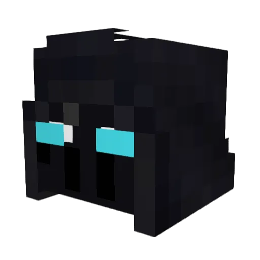 oldJelly Minecraft avatar head, 3D render