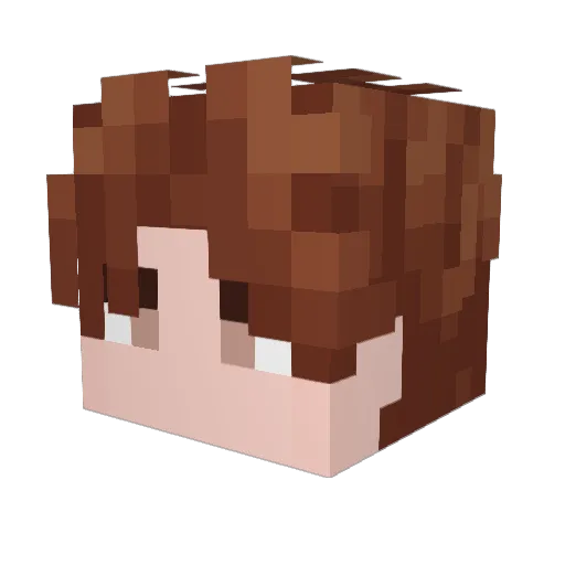 oldSindre Minecraft avatar head, 3D render