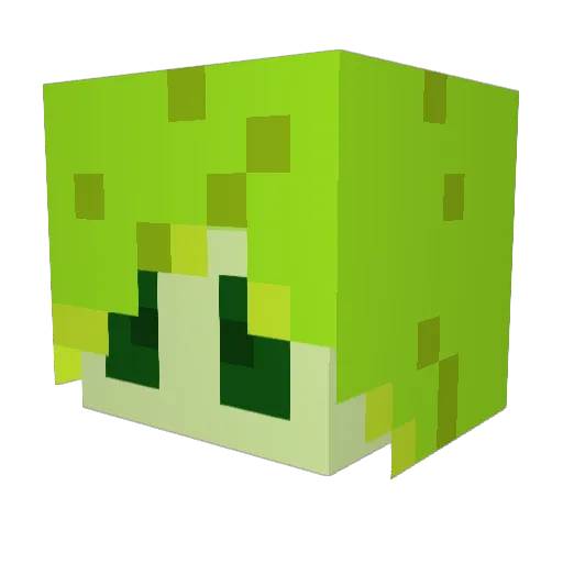 oldasscount Minecraft avatar head, 3D render