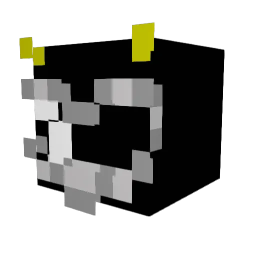 oldloser101 Minecraft avatar head, 3D render