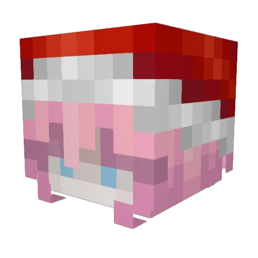 oldman6666 Minecraft avatar head, 3D render