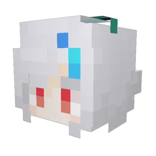 oldnya1219 Minecraft avatar head, 3D render