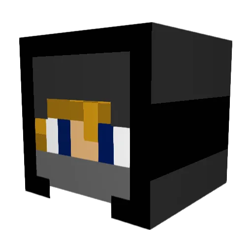oldpeculiar38 Minecraft avatar head, 3D render