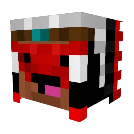 oldperson123 Minecraft avatar head, 3D render