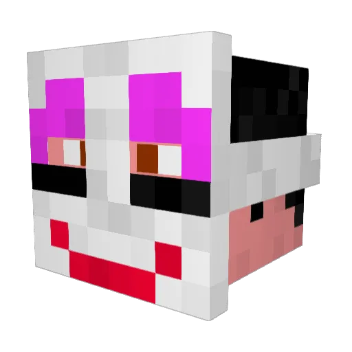 olegsia1 Minecraft avatar head, 3D render