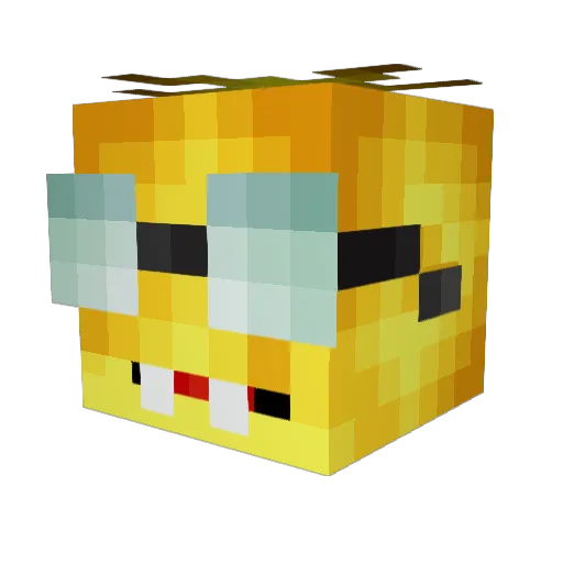 oleivh Minecraft avatar head, 3D render