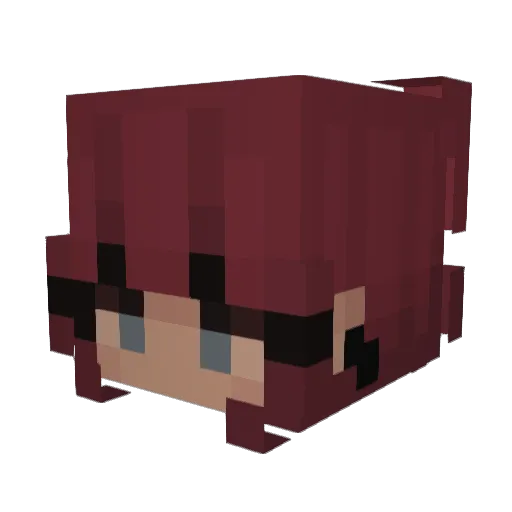 olenkakow Minecraft avatar head, 3D render
