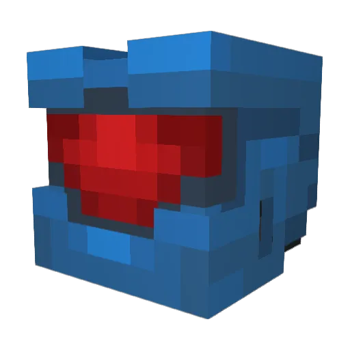 oli001251 Minecraft avatar head, 3D render