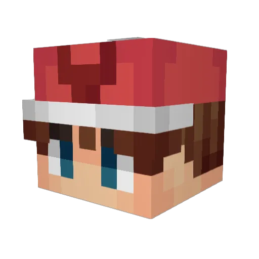 oli_jr Minecraft avatar head, 3D render