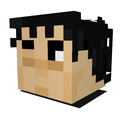 oliagi36 Minecraft avatar head, 3D render