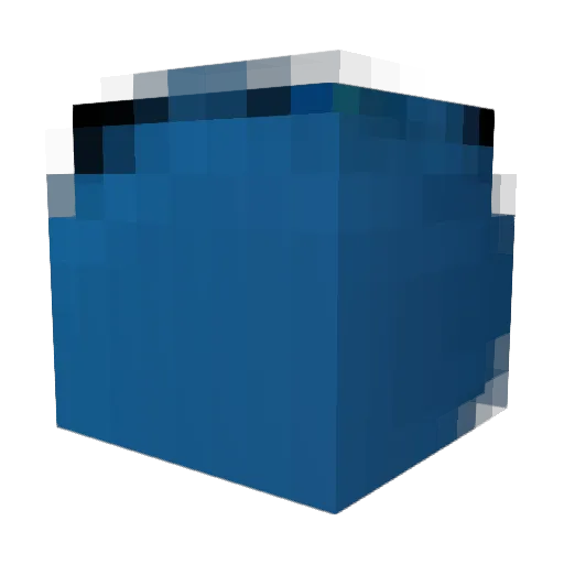 olicrush Minecraft avatar head, 3D render