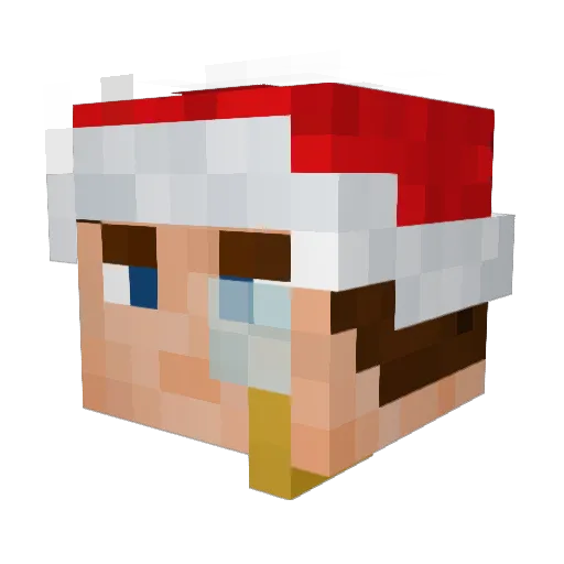 oliebol2008 Minecraft avatar head, 3D render