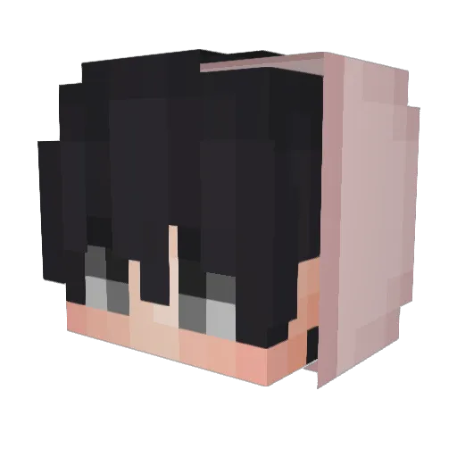 olijumper Minecraft avatar head, 3D render