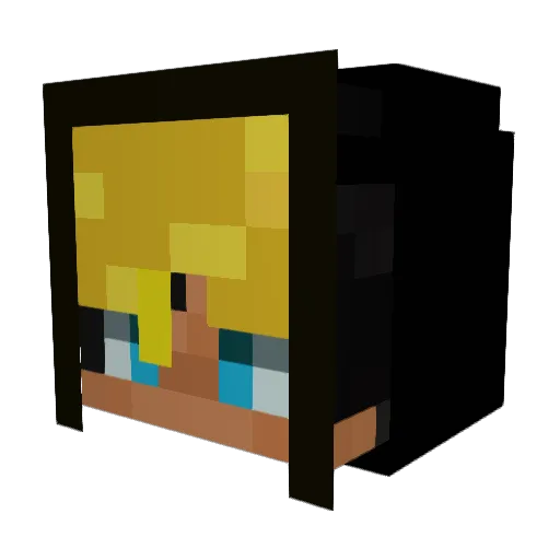 olikiller8 Minecraft avatar head, 3D render