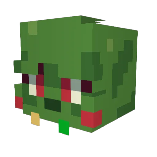 olimar50 Minecraft avatar head, 3D render