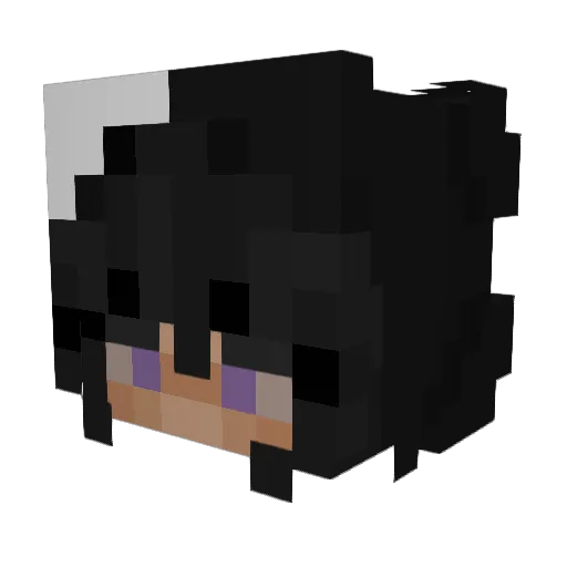 olina104 Minecraft avatar head, 3D render