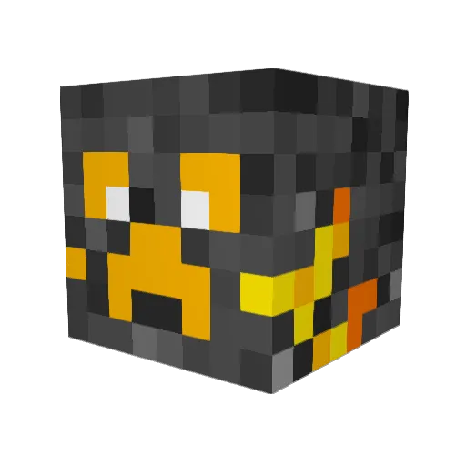 olipj1 Minecraft avatar head, 3D render