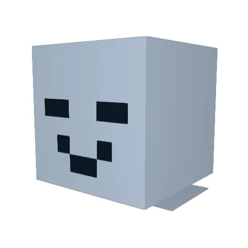 olirode Minecraft avatar head, 3D render
