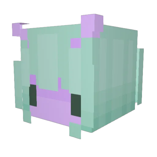 olivadee Minecraft avatar head, 3D render